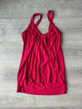 Y2K Dynamite Red Sleeveless Tank Top